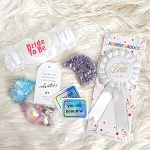 NEW • Bride-To-Be Bachelorette & Bridal Accessory Bundle